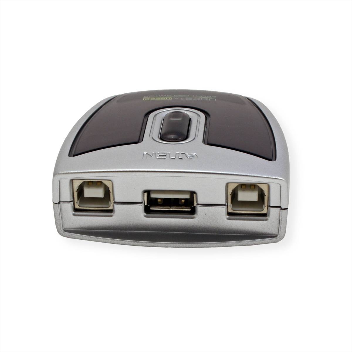 ATEN US221A USB 2.0-Peripheriegeräte-Switch mit 2 Ports