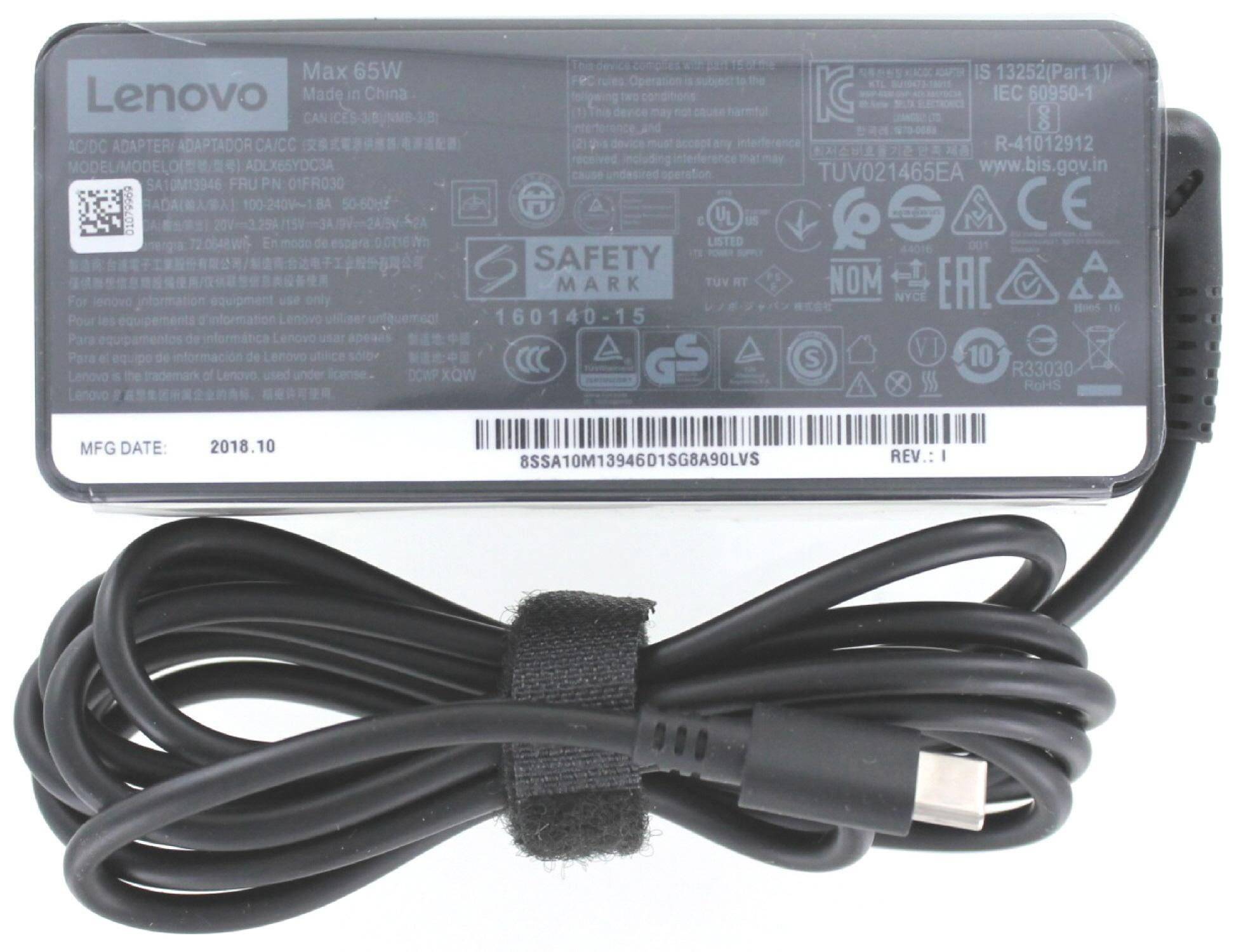 Original USB-C Netzteil für Lenovo ADLX65YLC3A