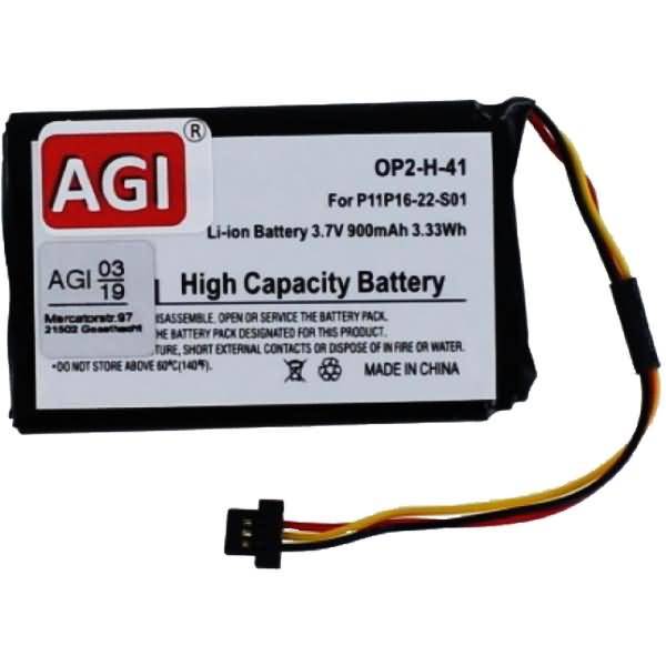 Akku für Tomtom P11P16-22-S01 Li-Ion 3,7 Volt 900 mAh schwarz