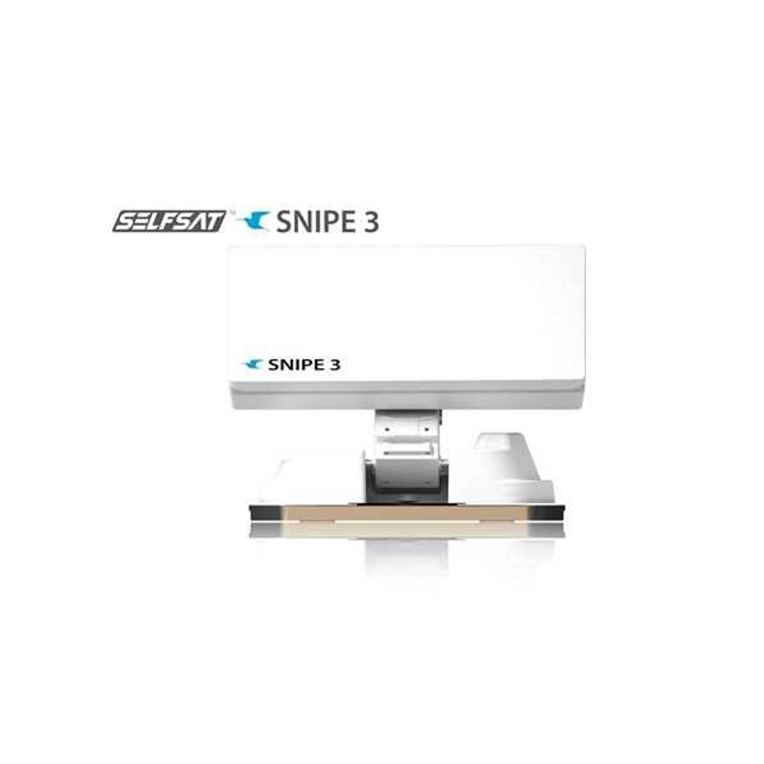 Snipe V3 Twin Vollautomatische Satelliten Antenne (Antenne, Satelliten Antenne, Camping Sat Antenne, vollautomatisch)