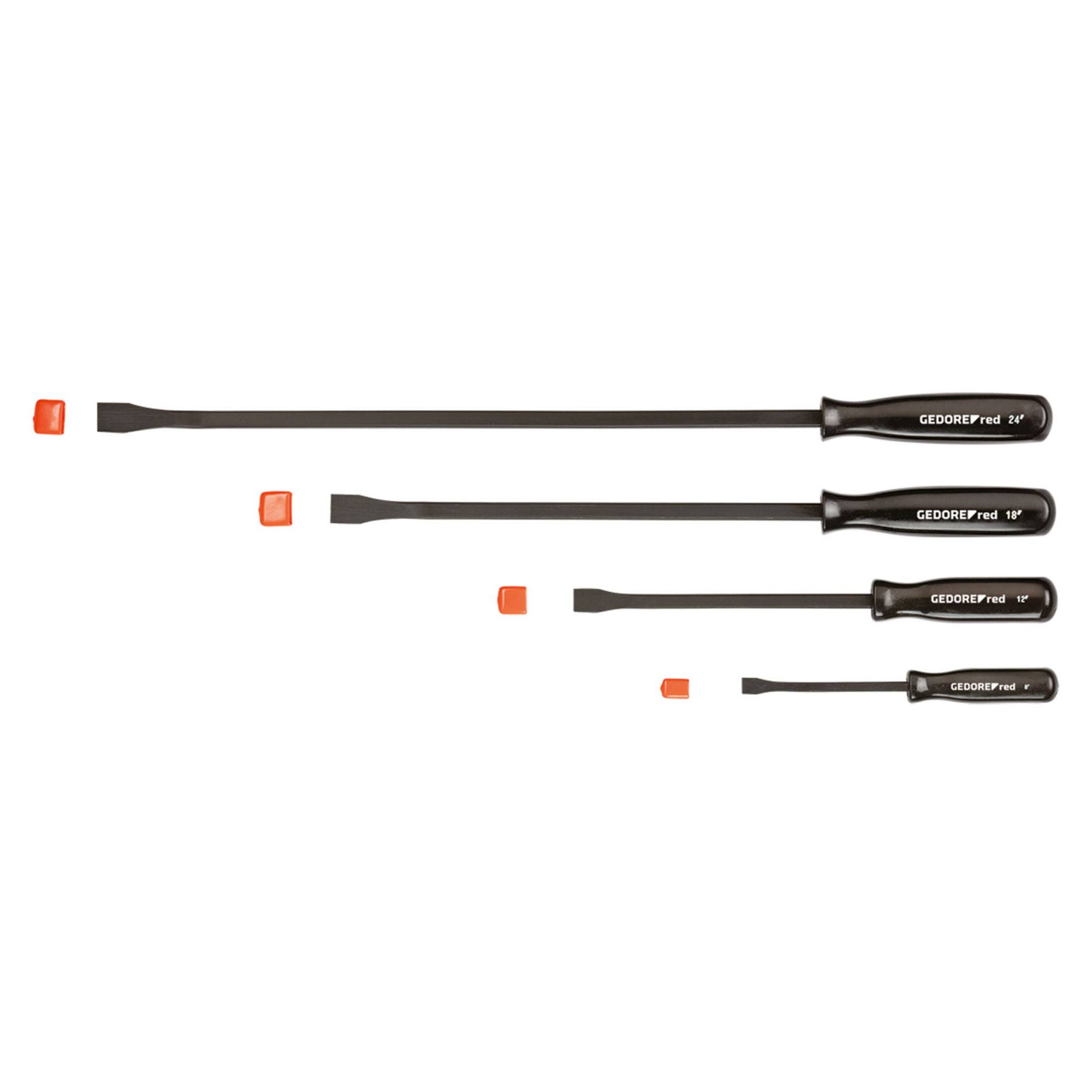 GEDORE red R19101002 Montierhebelsatz L.24-18-12-8 Zoll 4tlg