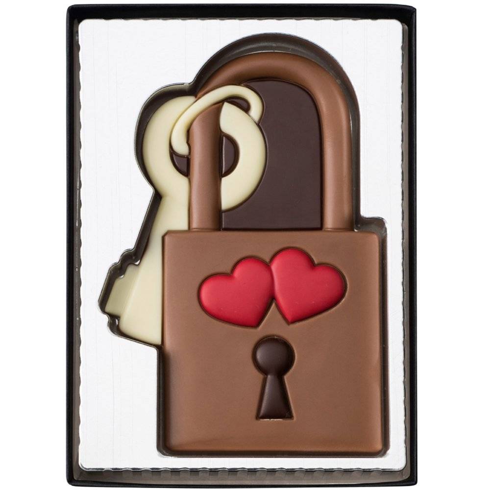 Weibler Geschenkpackung Liebesschloss 80g Inhalt: 80g