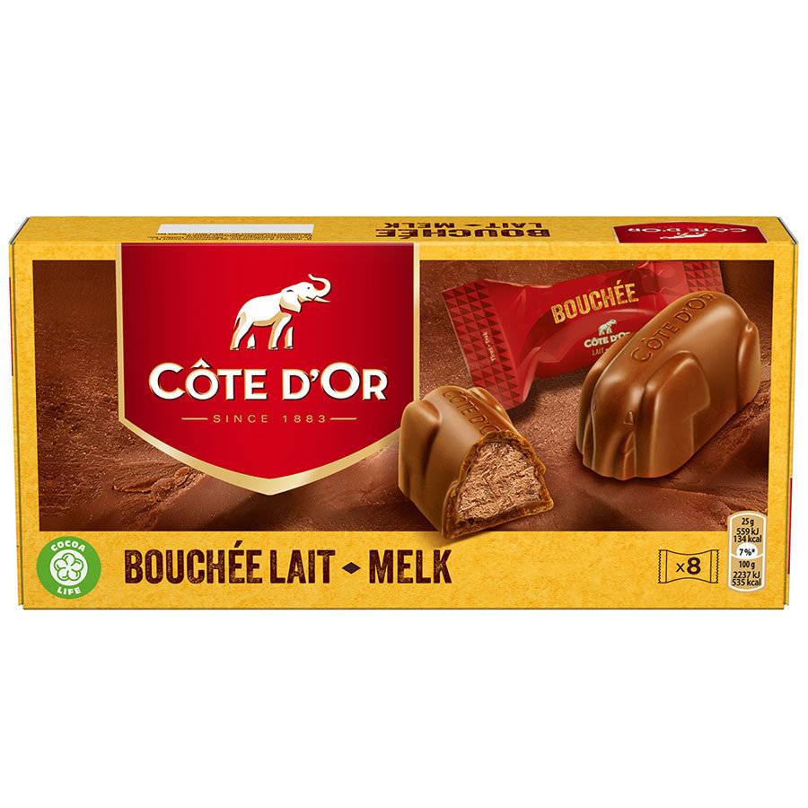 Côte d'Or Bouchée Lait 8er Inhalt: 200g