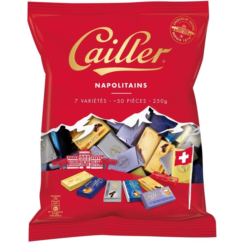 Cailler Napolitains 50er Inhalt: 250g