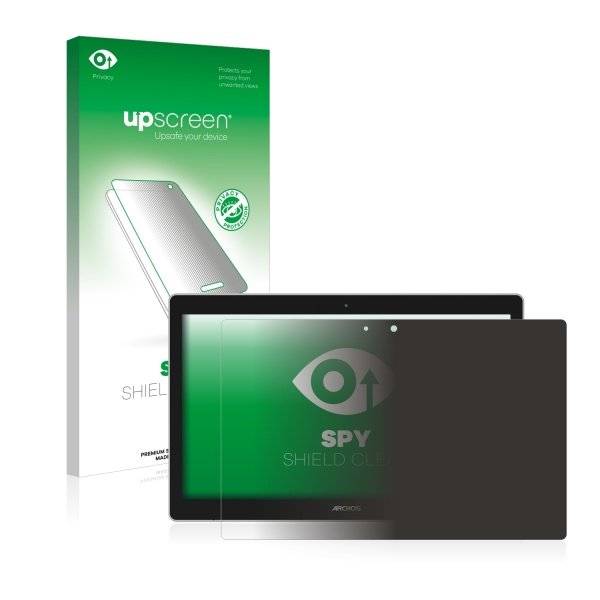 upscreen Spy Shield Clear Premium Blickschutzfolie für Archos 156 Oxygen
