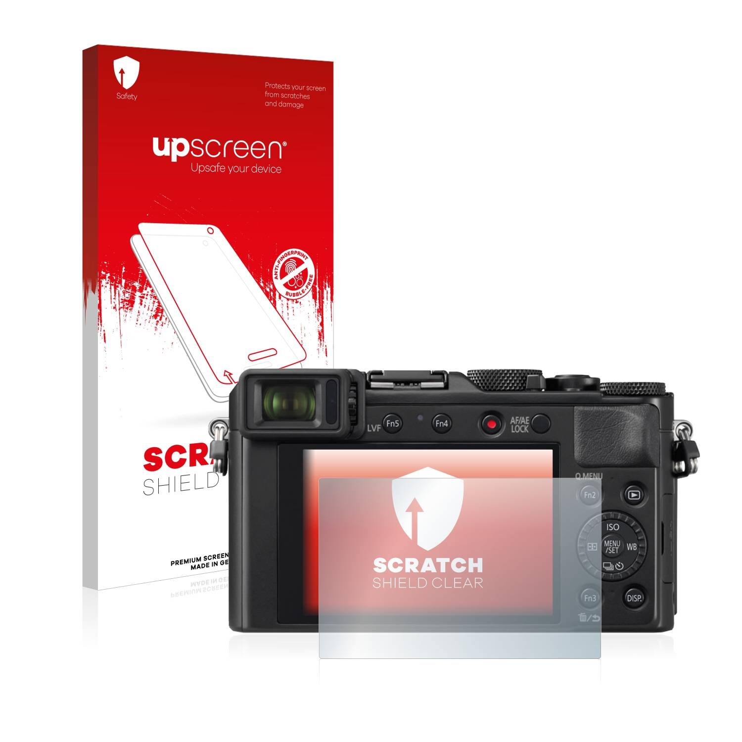 upscreen Scratch Shield Schutzfolie für Panasonic Lumix DC-LX100 II