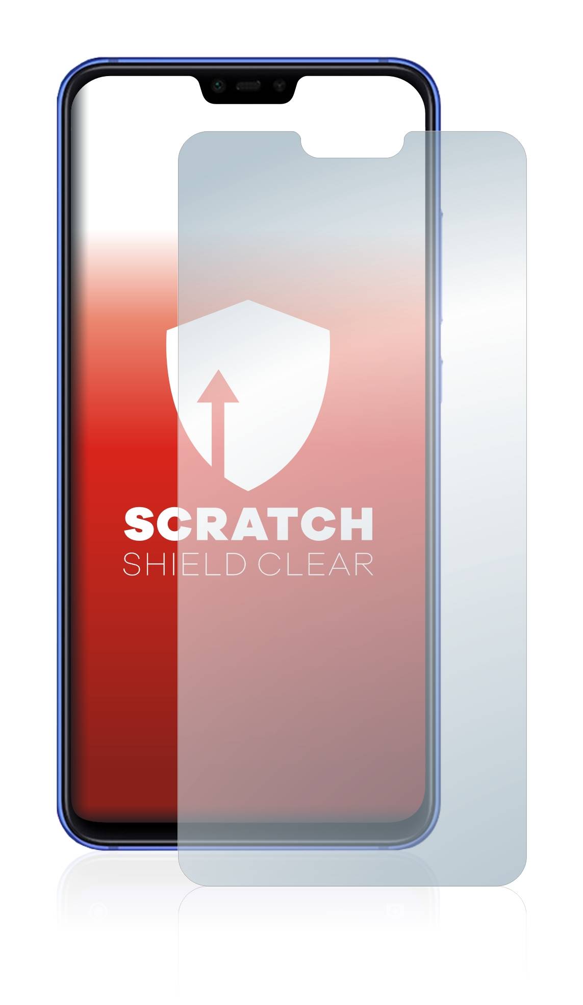 upscreen Scratch Shield Schutzfolie für Xiaomi Mi 8 Lite