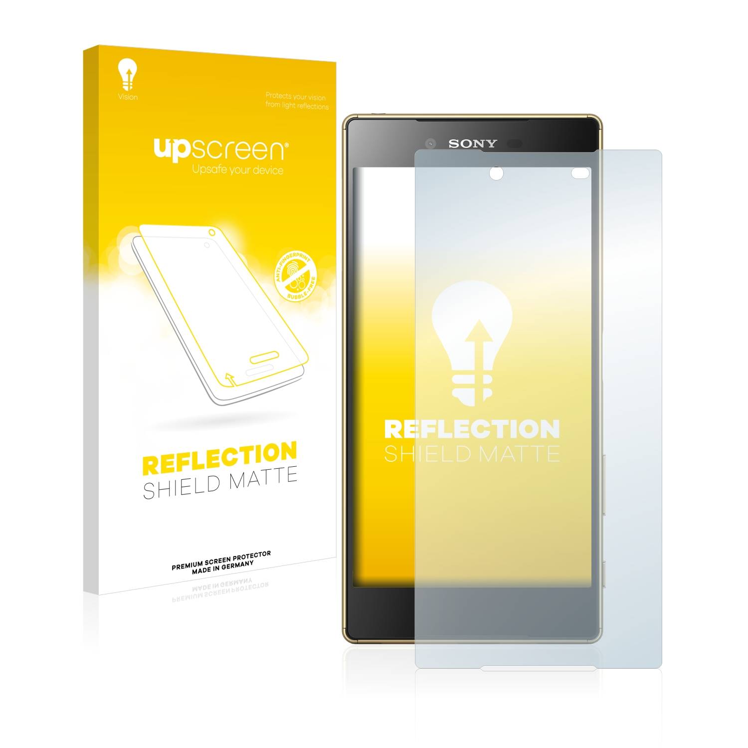 upscreen Reflection Shield Matt Schutzfolie für Sony Xperia Z5 Premium