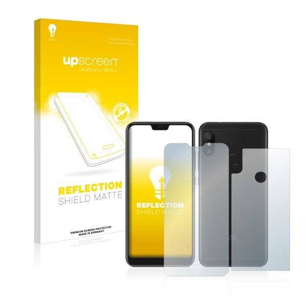 Premium Displayschutzfolie für Xiaomi Mi A2 Lite (Vorder + Rückseite)