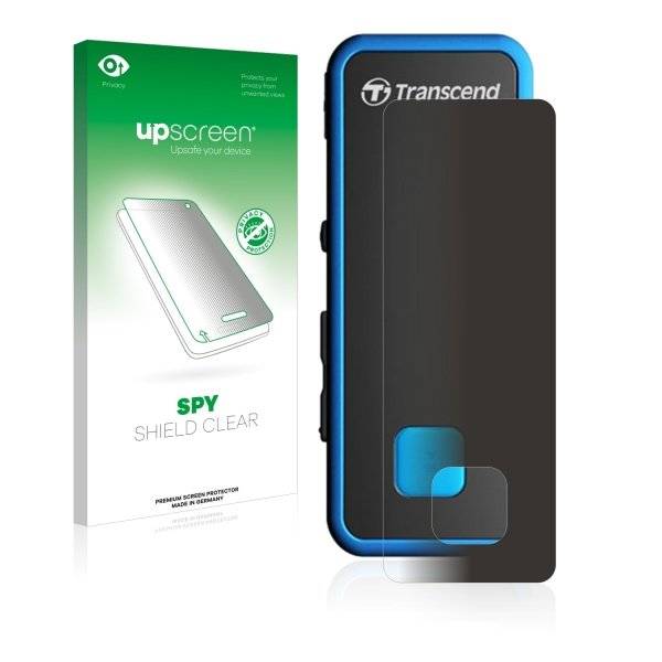 Premium Blickschutzfolie für Transcend MP350