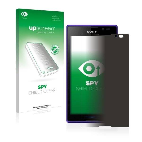 Premium Blickschutzfolie für Sony Xperia C C2305