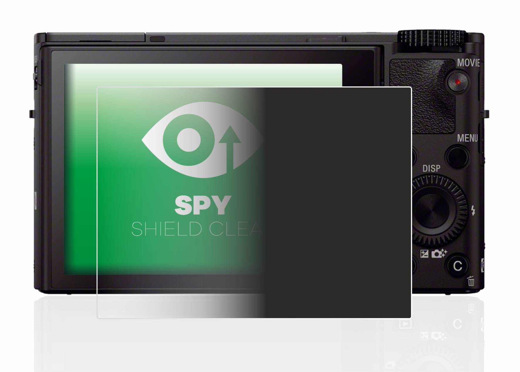 upscreen Spy Shield Sichtschutz-Folie für Sony Cyber-Shot DSC-RX100 III