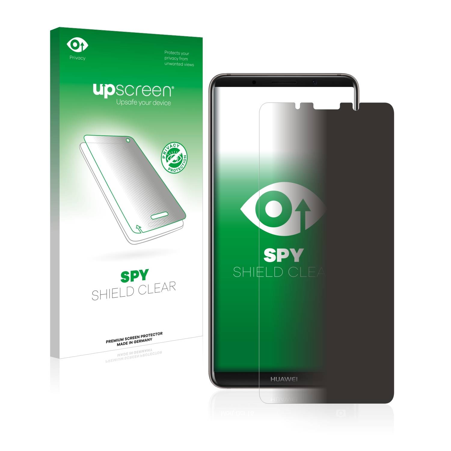 upscreen Spy Shield Sichtschutz-Folie für Huawei Mate 10 Pro