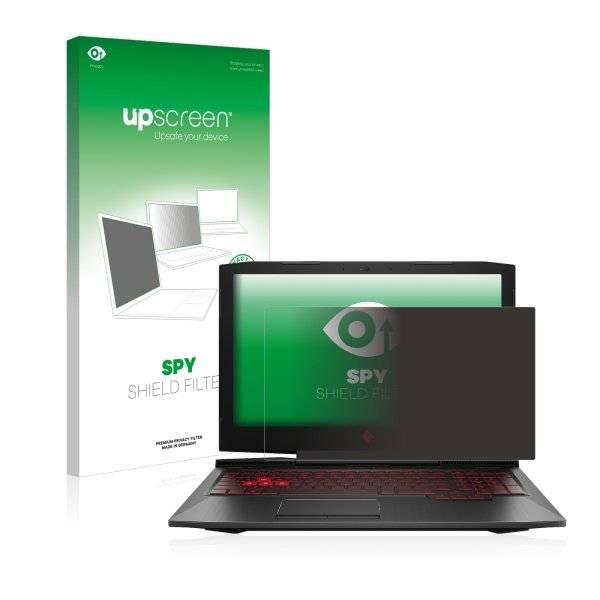 upscreen Spy Shield Filter Premium Blickschutzfilter für HP Omen 15-ce022ng