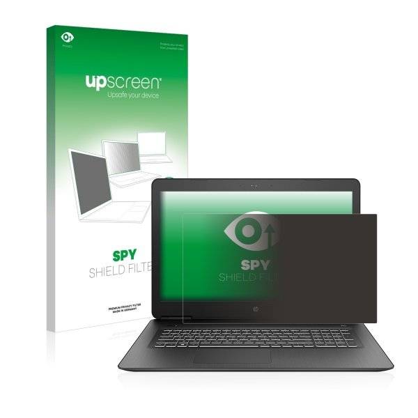 upscreen Spy Shield Filter Premium Blickschutzfilter für HP Pavilion 17-ab320ng