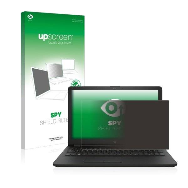 upscreen Spy Shield Filter Premium Blickschutzfilter für HP Notebook 15-bw506ng