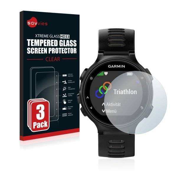 Panzerglasfolie für Garmin Forerunner 735XT