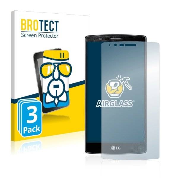 3x Panzerglasfolie Klar für LG G4