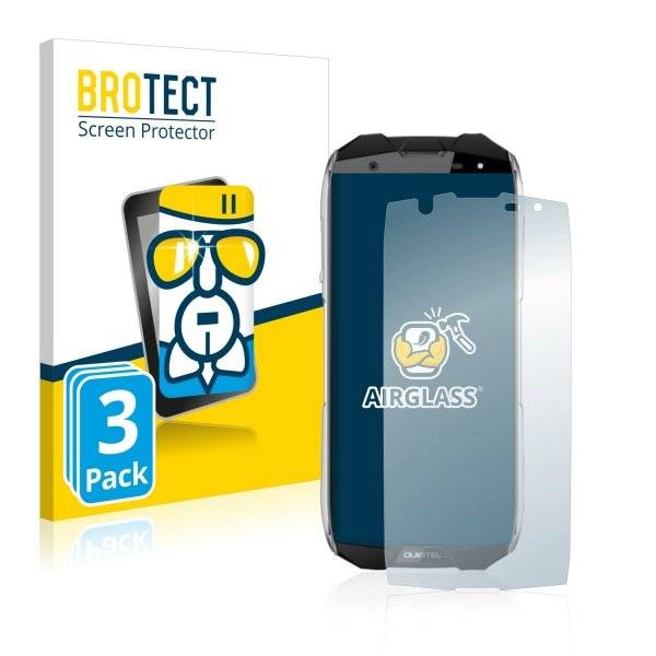 3x Panzerglasfolie Klar für Oukitel WP5000