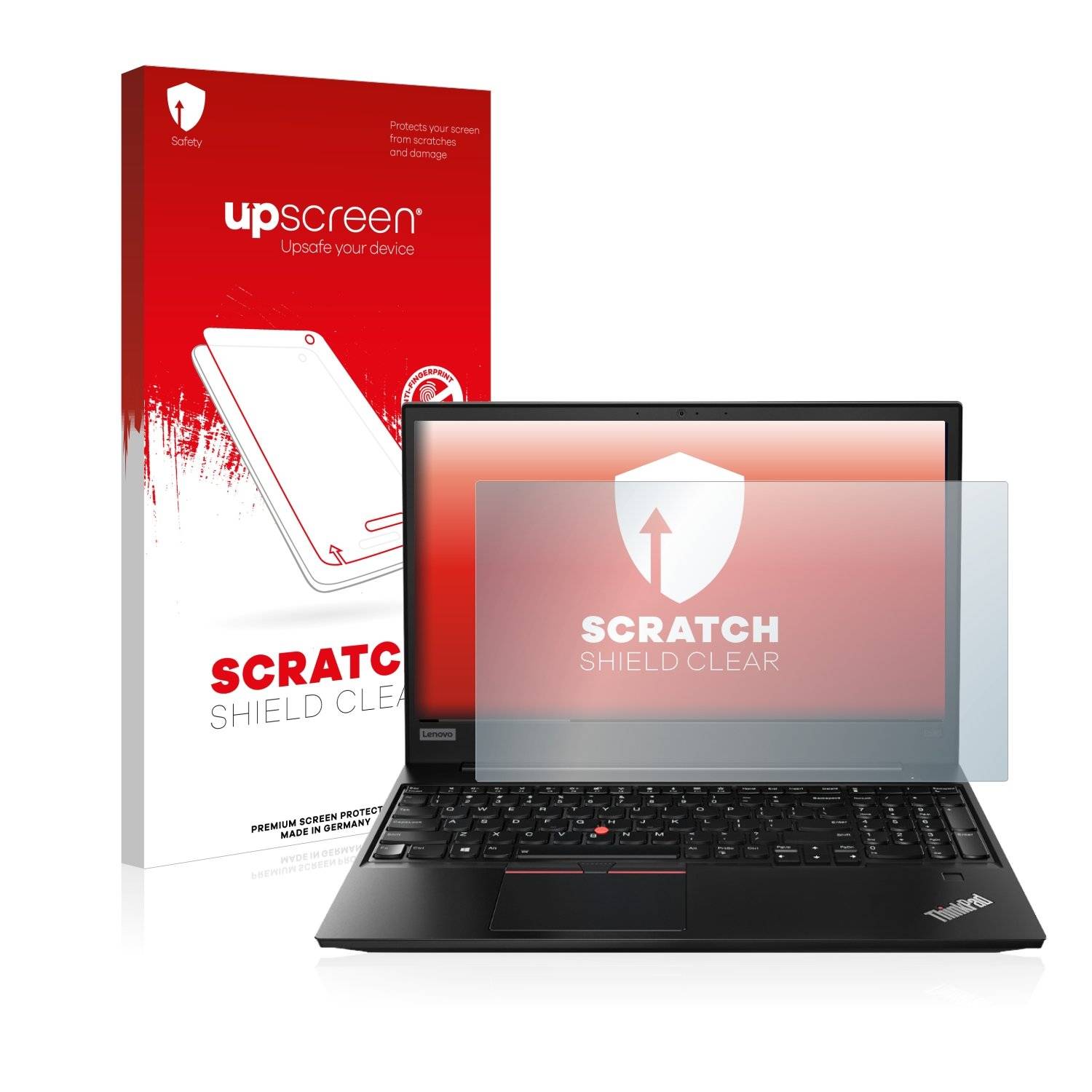 upscreen® Scratch Shield Clear Premium Displayschutzfolie für Lenovo ThinkPad E580