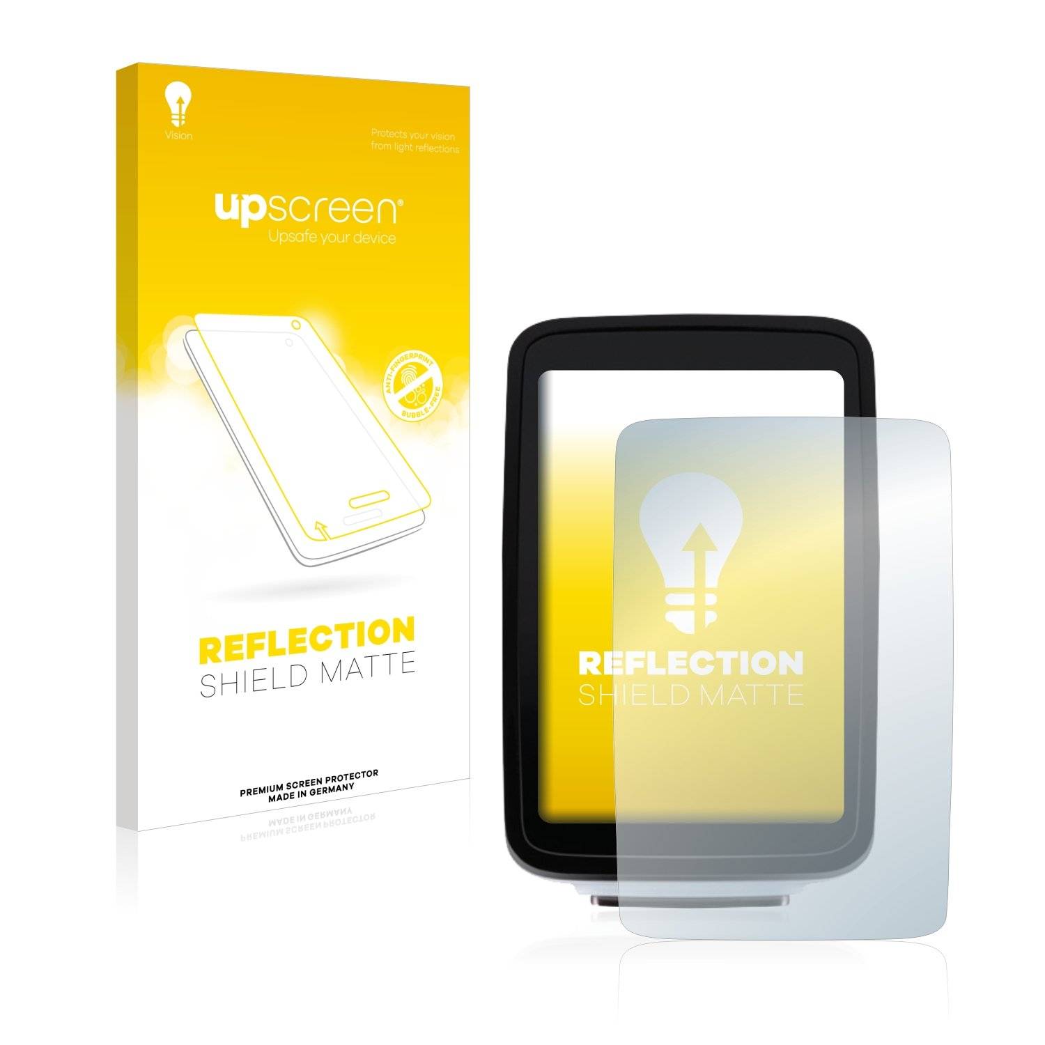 upscreen® Reflection Shield Matte Displayschutzfolie Premium für Sigma Pure 1 ATS