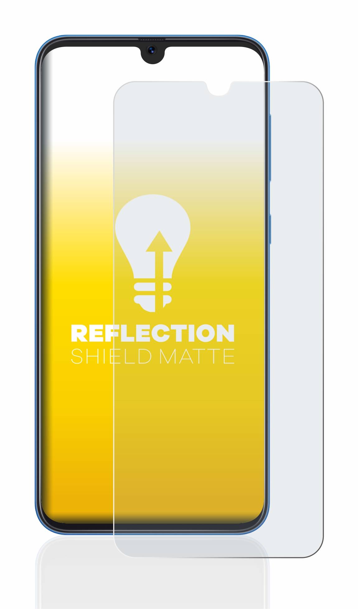 upscreen Reflection Shield Matt Schutzfolie für Samsung Galaxy A50
