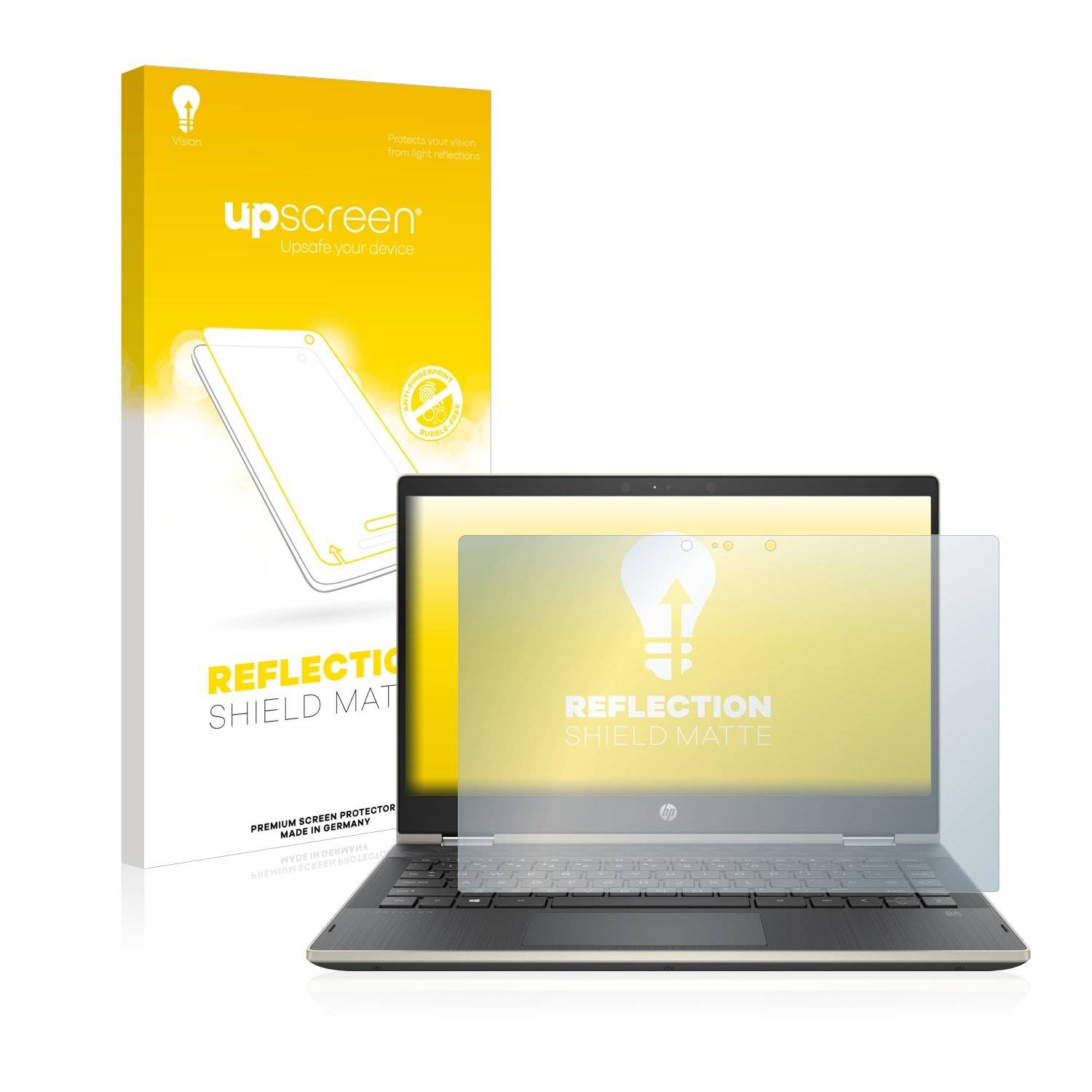 upscreen Reflectio Shiel Matt Premiu Displayschutzfoli fü H Pavilio x36 14-cd0005ns