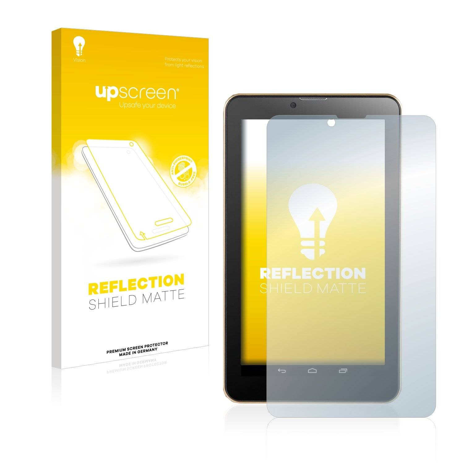 upscreen Reflectio Shiel Matt Premiu Displayschutzfoli fü Xgod V7