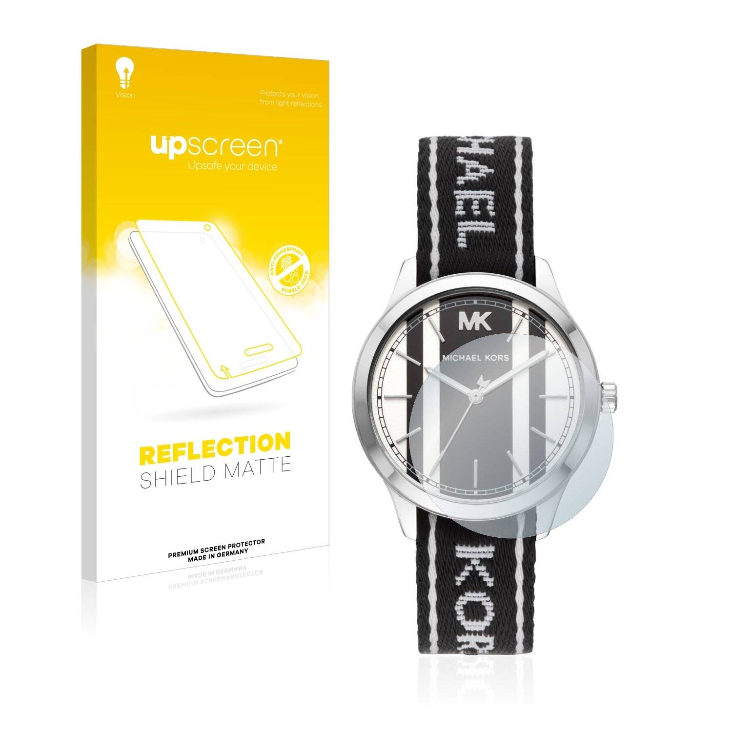 upscreen Reflectio Shiel Matt Premiu Displayschutzfoli fü Michae Kor Runwa MK279 (3 mm)
