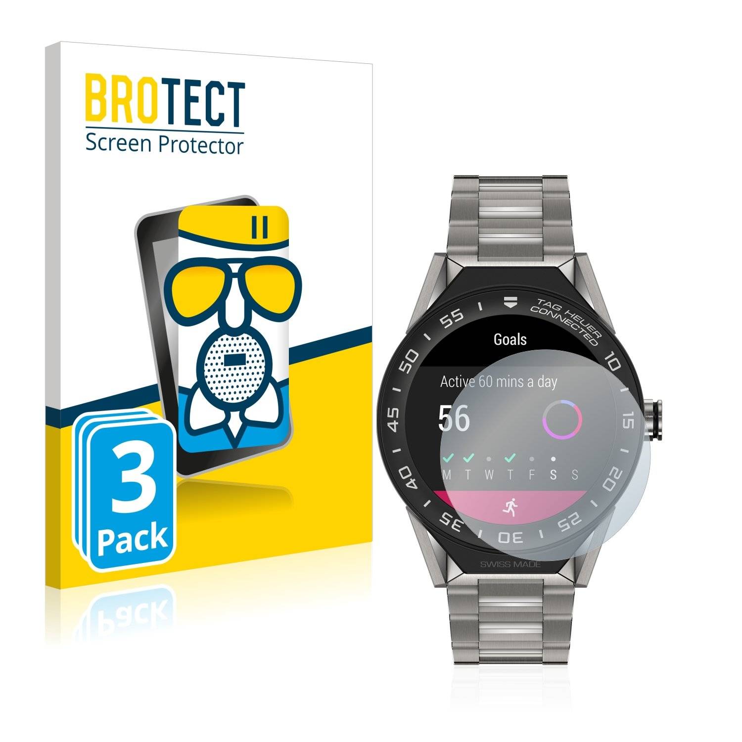 3 BROTECT AirGlass Matt Panzerglasfoli fü TA Heue Connecte Modula 45