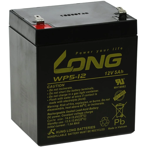 KungLong Bleiakku passend für APC Back-UPS ES 350 / ES 500, 12V, Lead-Acid KungLong Bleiakku passend für APC Back-UPS ES 350 / ES 500, 12V, Lead-Acid