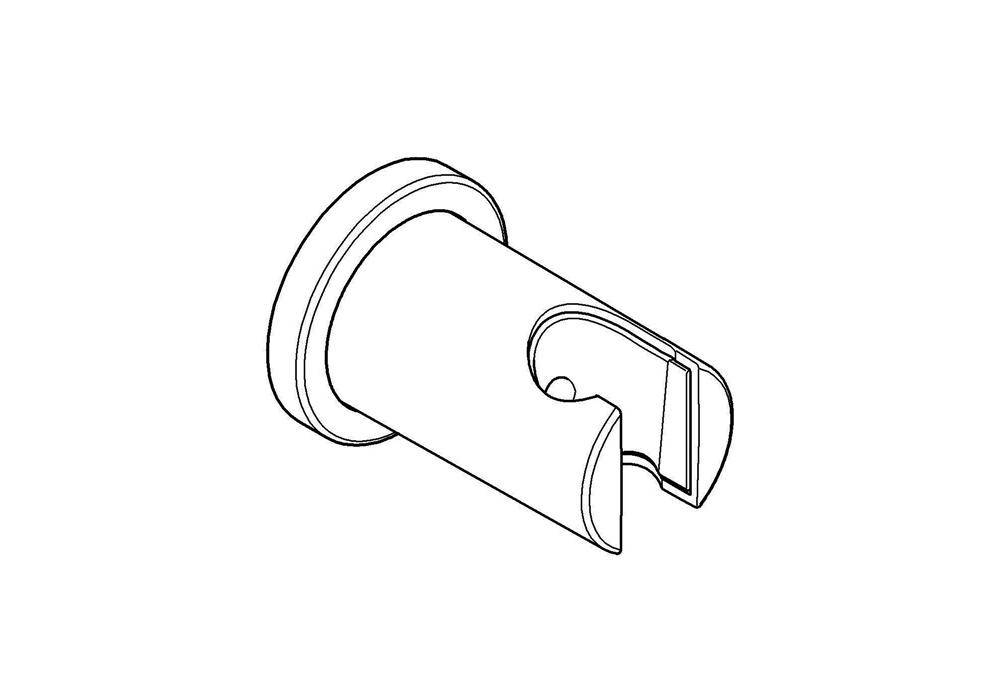 GROHE Handbrausehalter RAINSHOWER ni verst chr rd Ros