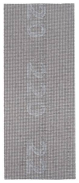 Ein eng gewebtes Maschennetz mit gleichmäßig verteilten kleinen quadratischen Öffnungen, möglicherweise zur Verwendung in Fensternetzten oder Filtern.