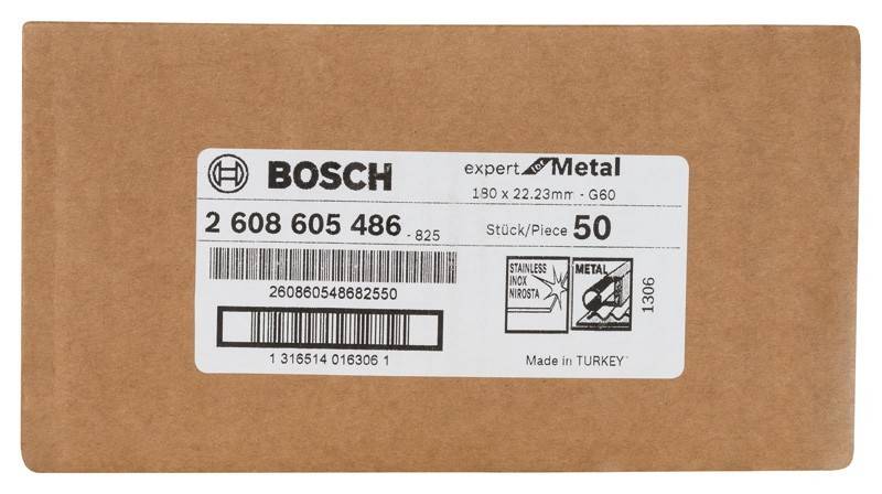 Bosch Power Tools Fiberschleifscheibe 2608605486