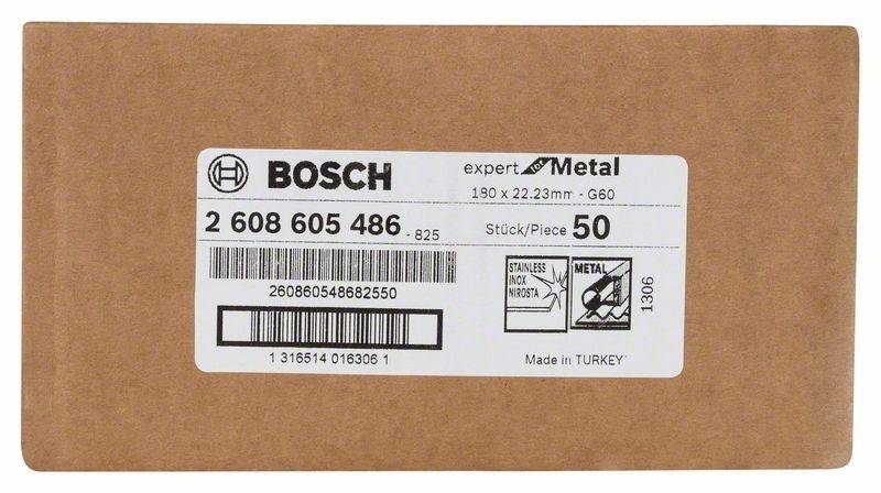 Bosch Power Tools Fiberschleifscheibe 2608605486