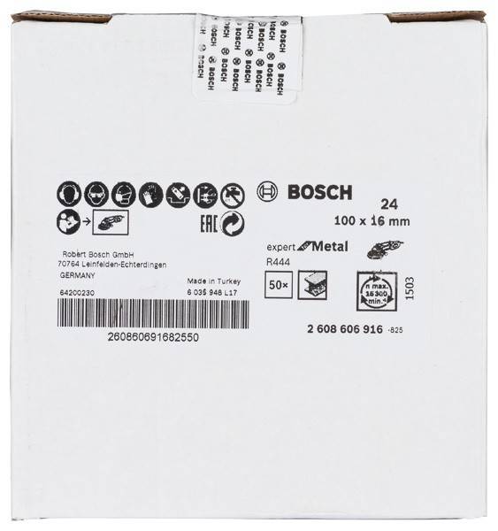 Bosch Power Tools Fiberschleifscheibe 2608606916