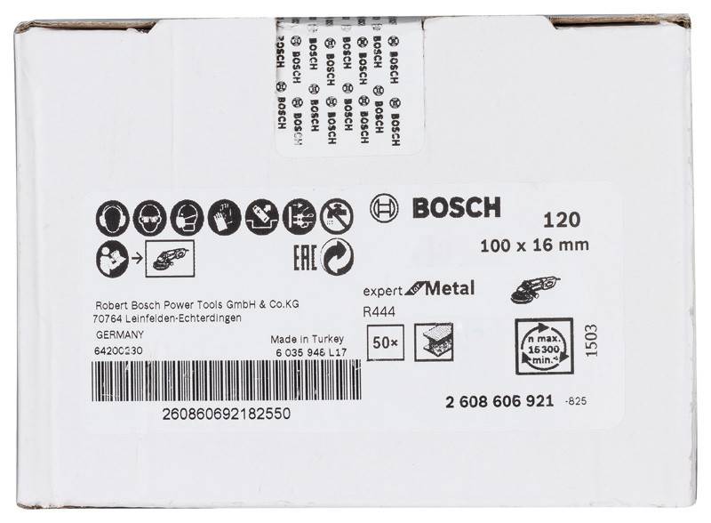 Bosch Power Tools Fiberschleifscheibe 2608606921