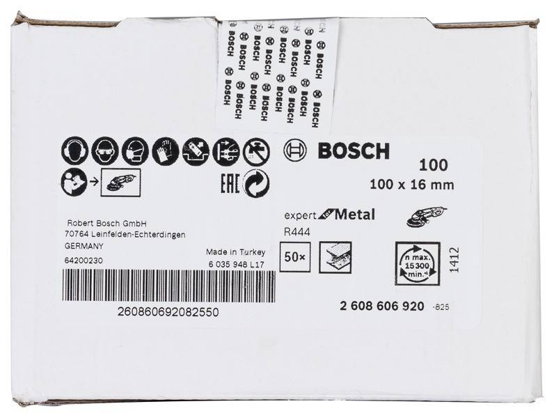 Bosch Power Tools Fiberschleifscheibe 2608606920