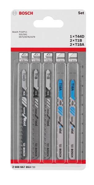 Bosch Power Tools Stichsägeblatt-Set 2608667853