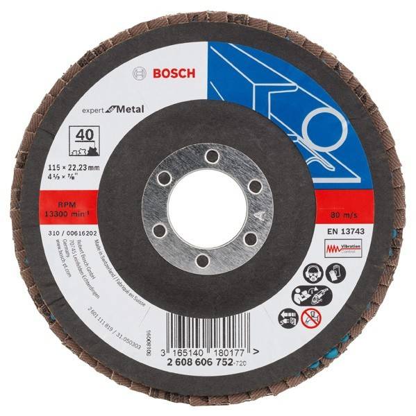 Bosch Power Tools Fächerschleifscheibe 2608606752
