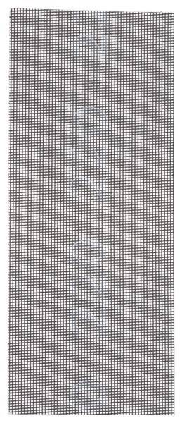 Ein gitterförmiges Muster aus dicht gepackten kleinen Quadraten oder Punkten, das eine abstrakte Textur mit geometrischem Erscheinungsbild erzeugt.