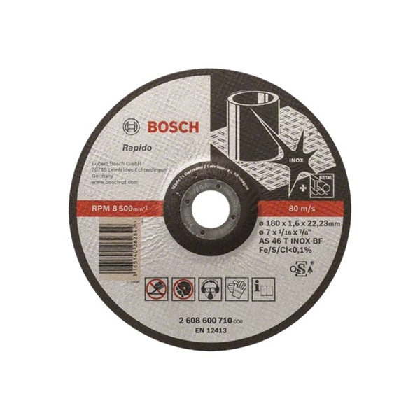 Bosch Expert for INOX - Rapido AS 46 T INOX BF - Schneidscheibe - für Edelstahl - 180 mm