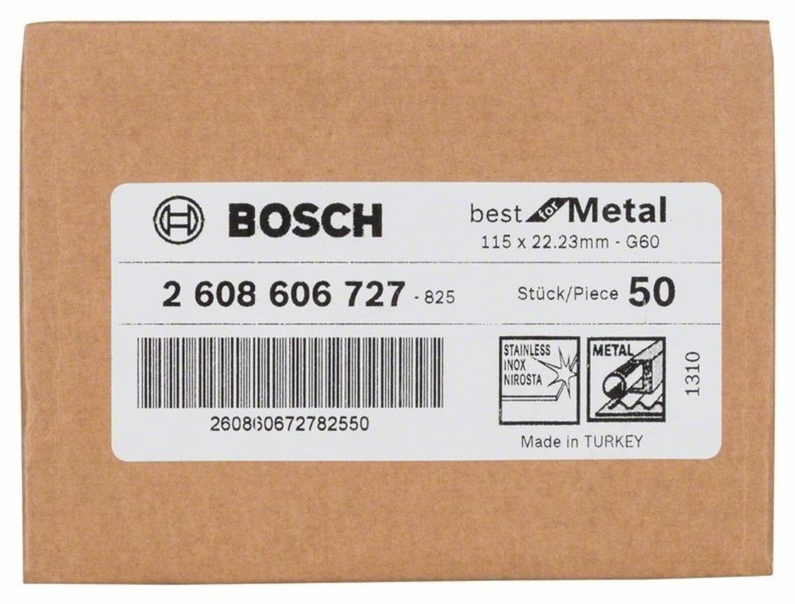 Bosch Power Tools Fiberschleifscheibe 2608606727