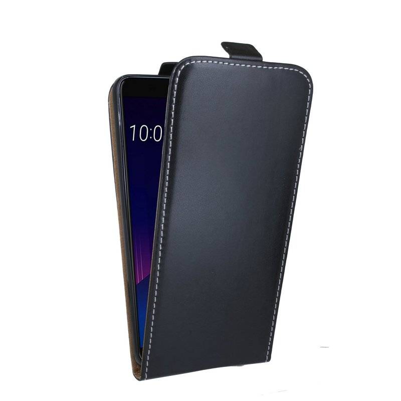 HTC U11 Handyhülle Tasche Flip Case Smartphone Schutzhülle Schwarz