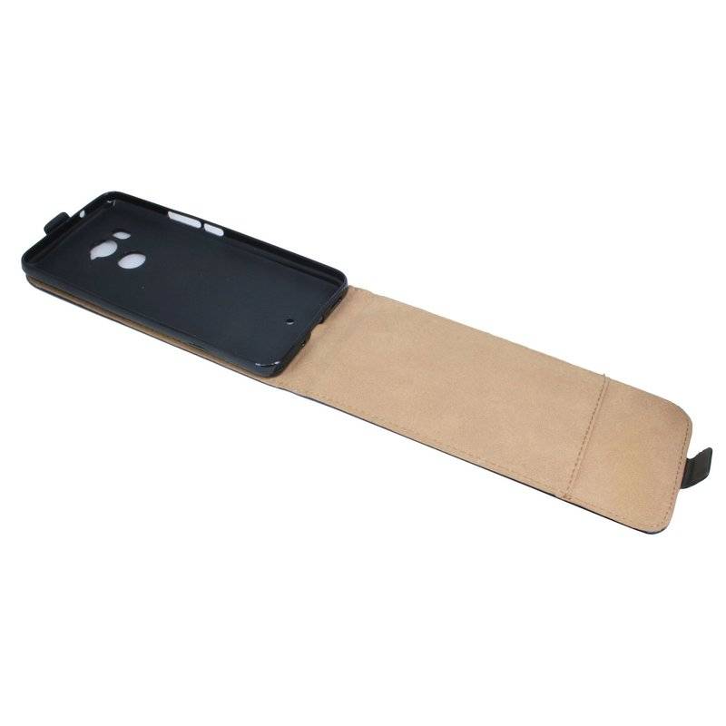 HTC U11 Handyhülle Tasche Flip Case Smartphone Schutzhülle Schwarz