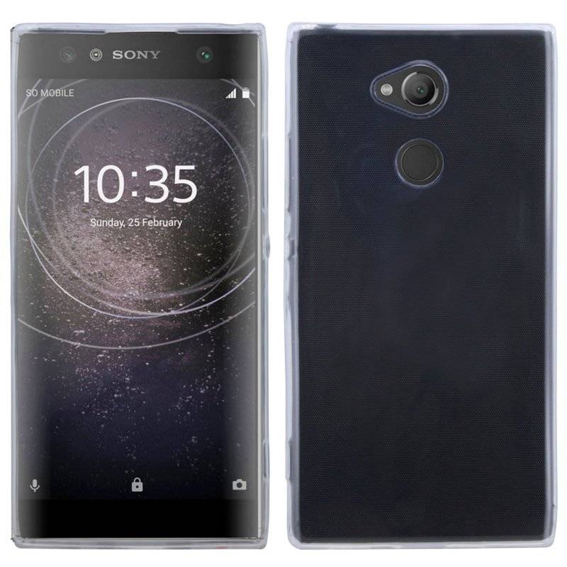 Sony Xperia XA2 Ultra Handy Silikon Schutzhülle Cover Case Transparent