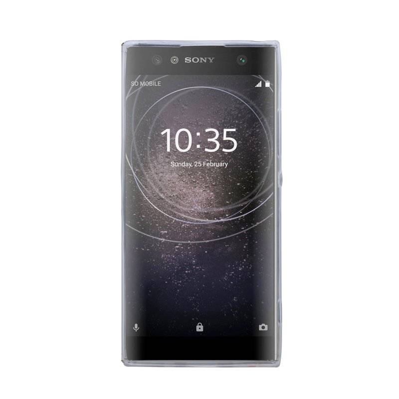 Sony Xperia XA2 Ultra Handy Silikon Schutzhülle Cover Case Transparent
