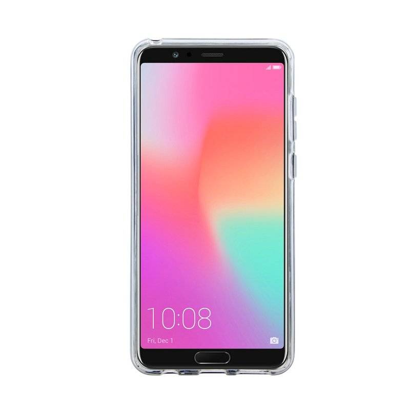 Honor View 10 Handy Silikon Schutzhülle Cover Case Transparent