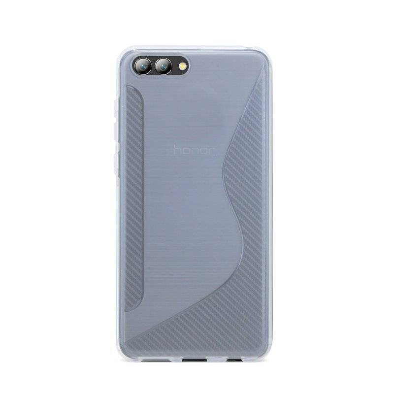 Honor View 10 Handy Silikon Schutzhülle Cover Case Transparent
