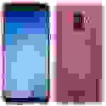 Samsung Galaxy A8 2018 Handy Silikon Schutzhülle Cover Case Pink